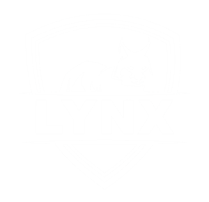 the Lynx Security Group logo in white